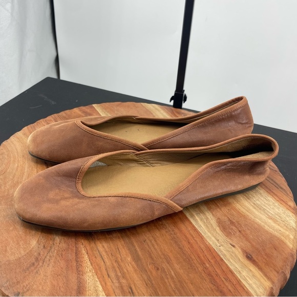 Lucky Brand Adoura Flats in brown leather - Size 9.5 - Picture 3 of 9